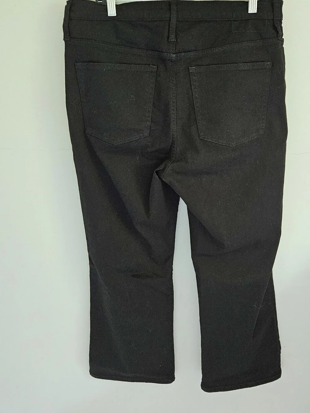 J. Crew RE-03 Black Kick Out Jeans